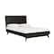 Armen Living Baly Acacia Mid-Century Platform Queen Bed LCLFBDQN - alternate 1